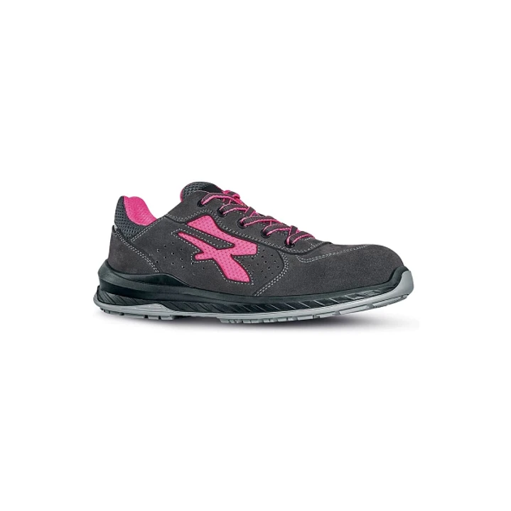 Upower Tokyo S ESD Calzado de Seguridad para Mujer - Talla 36 - Plantilla Antifatiga, Gamuza Perforada, Puntera AirToe Composite, Antiperforacion, Sue 1
