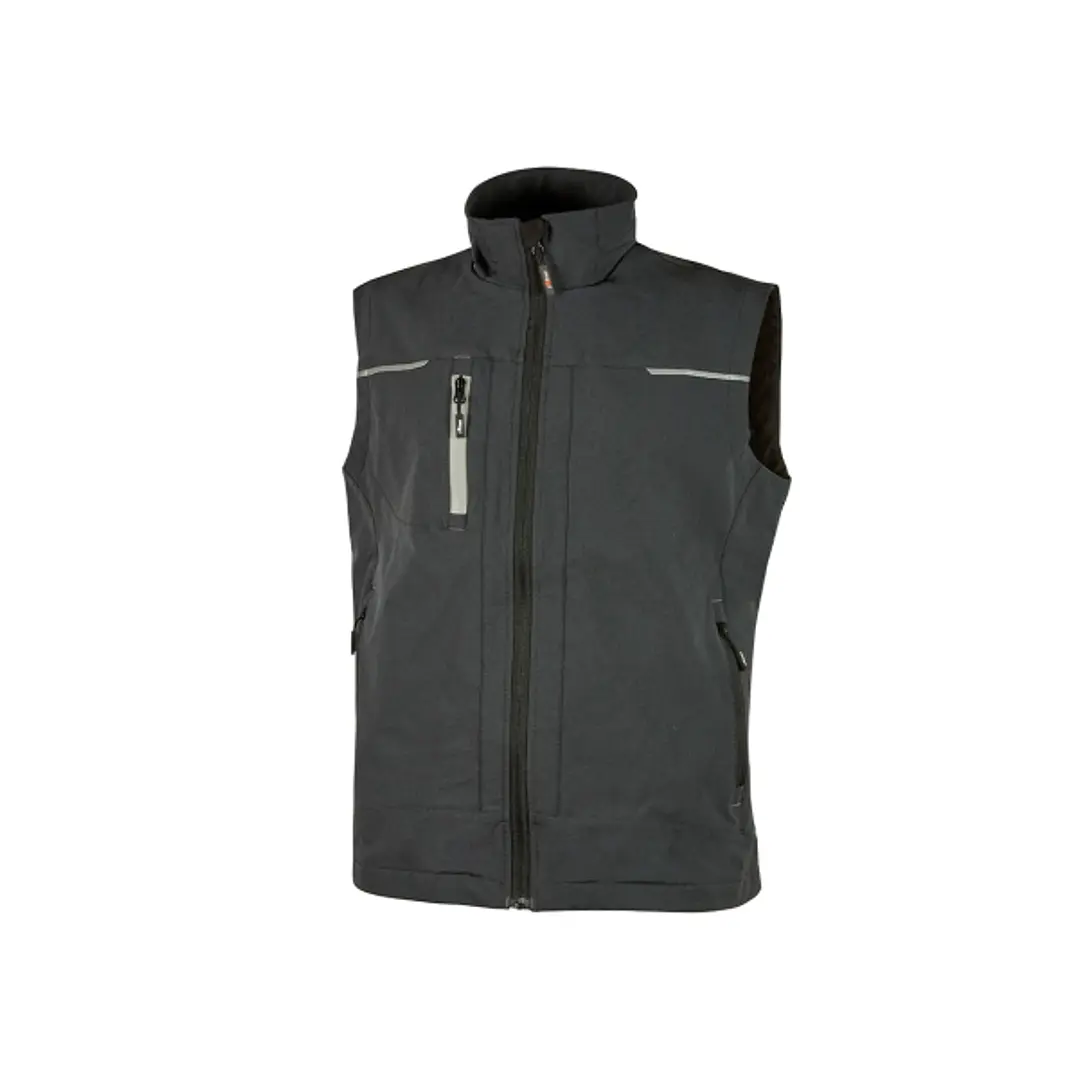 Upower Saturn Chaleco Resistente y Suave - Talla 2XL - Repelente al Agua, Transpirable, Bolsillos Practicos, Detalles Reflectantes, Proteccion DPI1 -  1