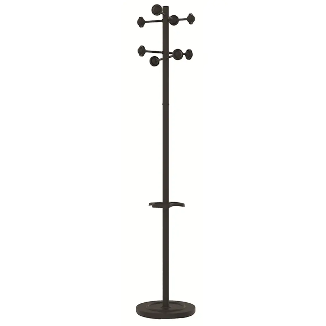 Unilux Perchero Accueil - Elegante Diseño Minimalista - Resistente y Duradero - Facil de Montar - Color Negro 1