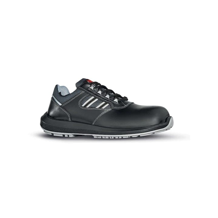 Upower Style S Calzado de Seguridad Bajos - Talla 40 - Ligereza y Confort, Empeine Piel Flor, Hidrofugos, AirToe Composite, Antiperforacion, Antidesli 1