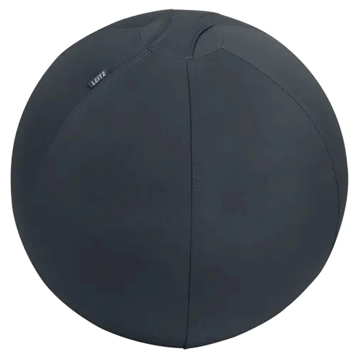 Leitz Ergo Active Balon de Asiento Antideslizante 55cm - Asa de Transporte Resistente - Carga Maxima de 120kg - Funda Lavable - Color Gris Oscuro 1
