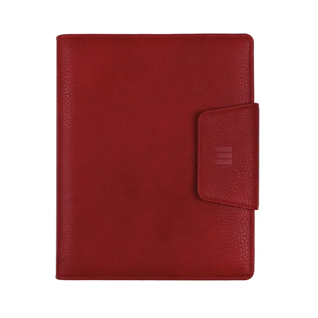 Finocam Open Nova Agenda Organizador en Catalan - Anual 2026 - Formato 1000 - 205x43x249mm - Semana Vista en Vertical - Color Rojo 1