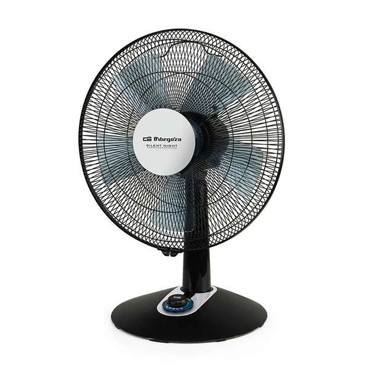 Orbegozo TF 0139 Ventilador de Sobremesa Elegante y Potente - Potencia 45W - 2 Velocidades + Turbo + Silent - Diametro 35cm - Diseño Moderno - Oscilac 1