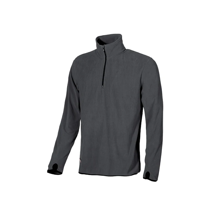 Upower Artic Sudadera con Cremallera - Talla XL - Puños Microfleece con Agujero para Pulgar, Proteccion DPI1, Estilo Profesional y Duradero - Color Gr 1