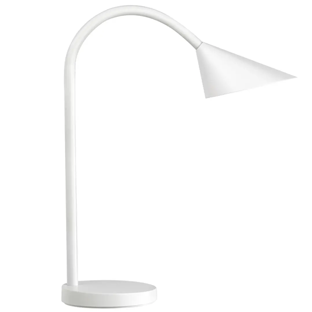 Unilux Lampara de Escritorio LED Sol - Luz LED Brillante - Diseño Moderno y Elegante - Regulable en Intensidad - Ahorro de Energia - Color Blanco 1