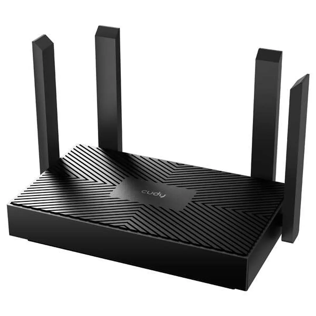 Cudy WR1500 Router WiFi AX1500 WiFi 6 Doble Banda - 1x Puerto Wan Gigabit y 3x Puertos Lan Gigabit - 4 Antenas Externas 1
