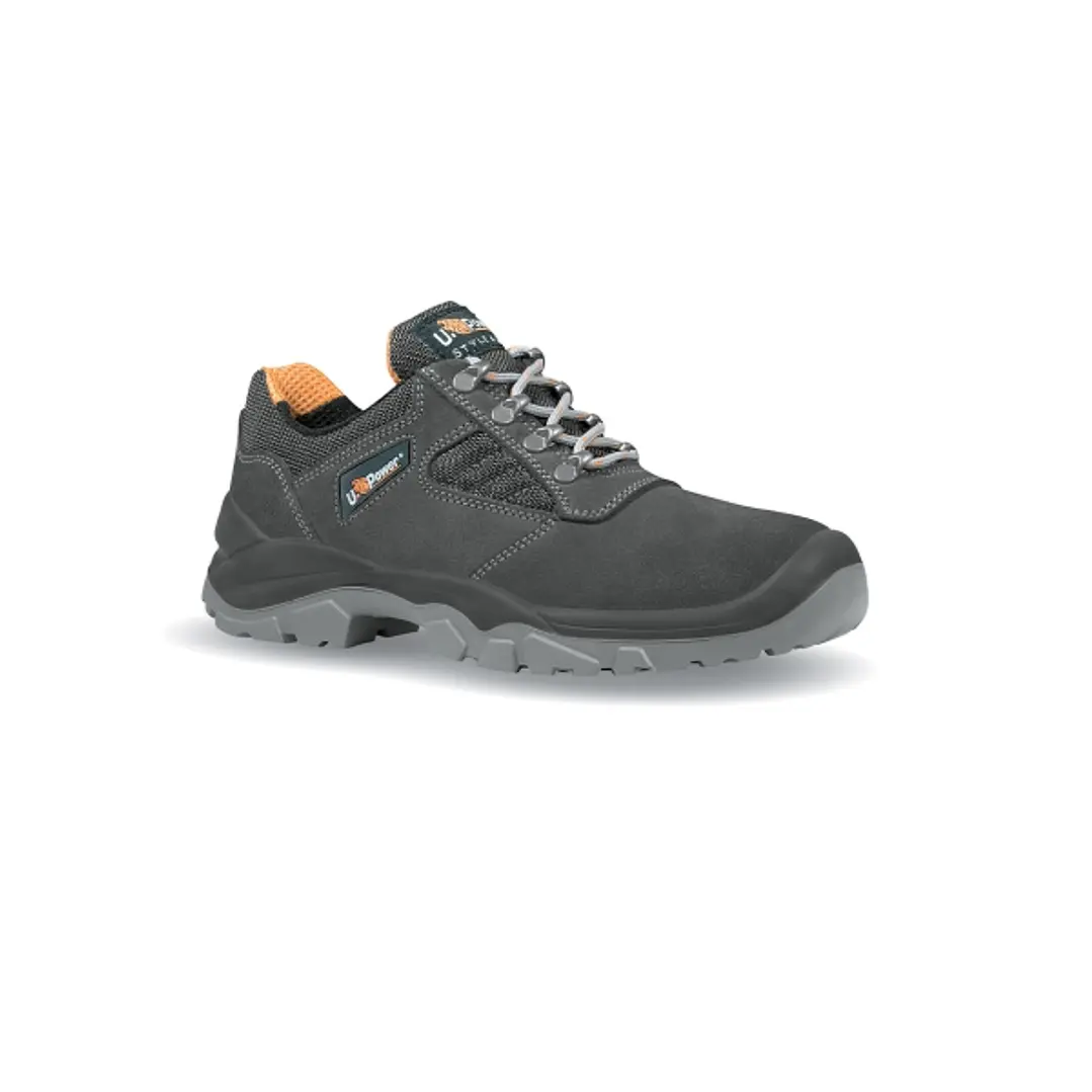Upower Tudor L Calzado de Seguridad Bajos - Talla 40 - Empeine Gamuza Ultra Transpirable, Puntal y Lamina de Acero, Antiperforacion, Antideslizante, P 1