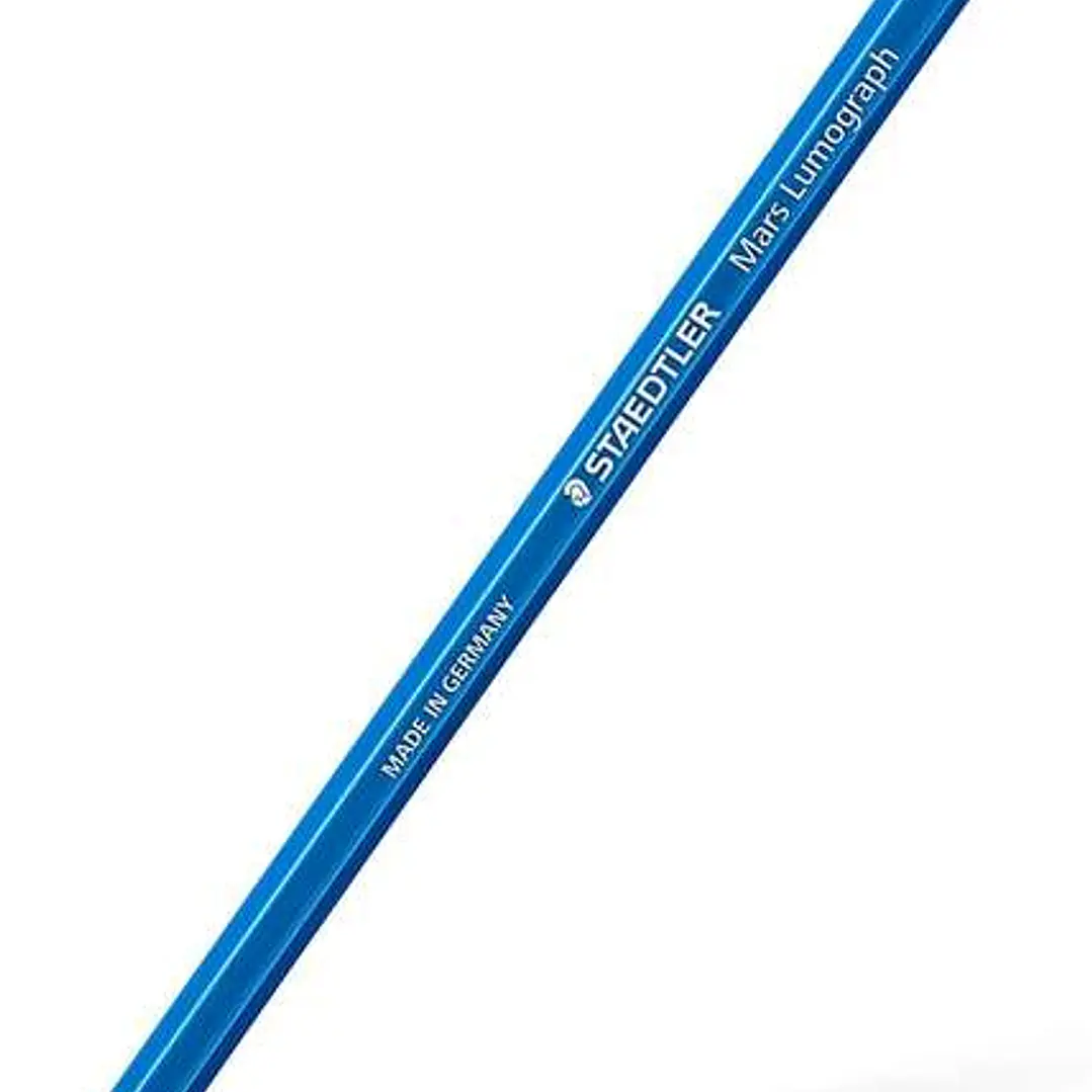 Staedtler Mars Lumograph 100 Lapiz de Grafito Hexagonal - Mina 4H - Resistencia a la Rotura - Madera de Bosques Sostenibles 1