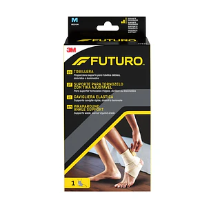 Futuro Tobillera - Talla M (20.3 - 22.9cm) - Transpirable - Color Beige