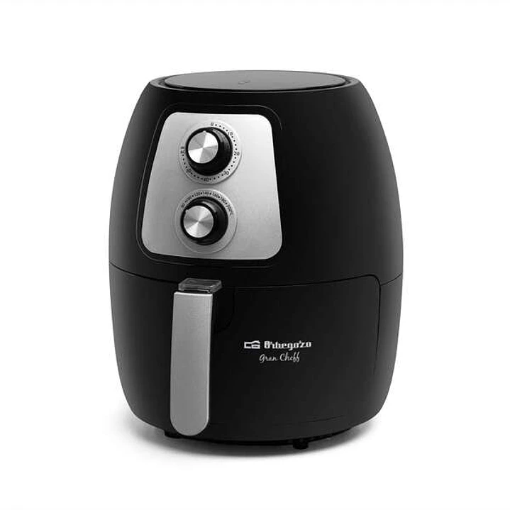 Orbegozo Freidora de Aire FDR 60 - Orbegozo - Cocina Sana y Deliciosa sin Aceite - Capacidad de 4 Litros - Potencia de 1300-1500W - Temporizador de 60 1