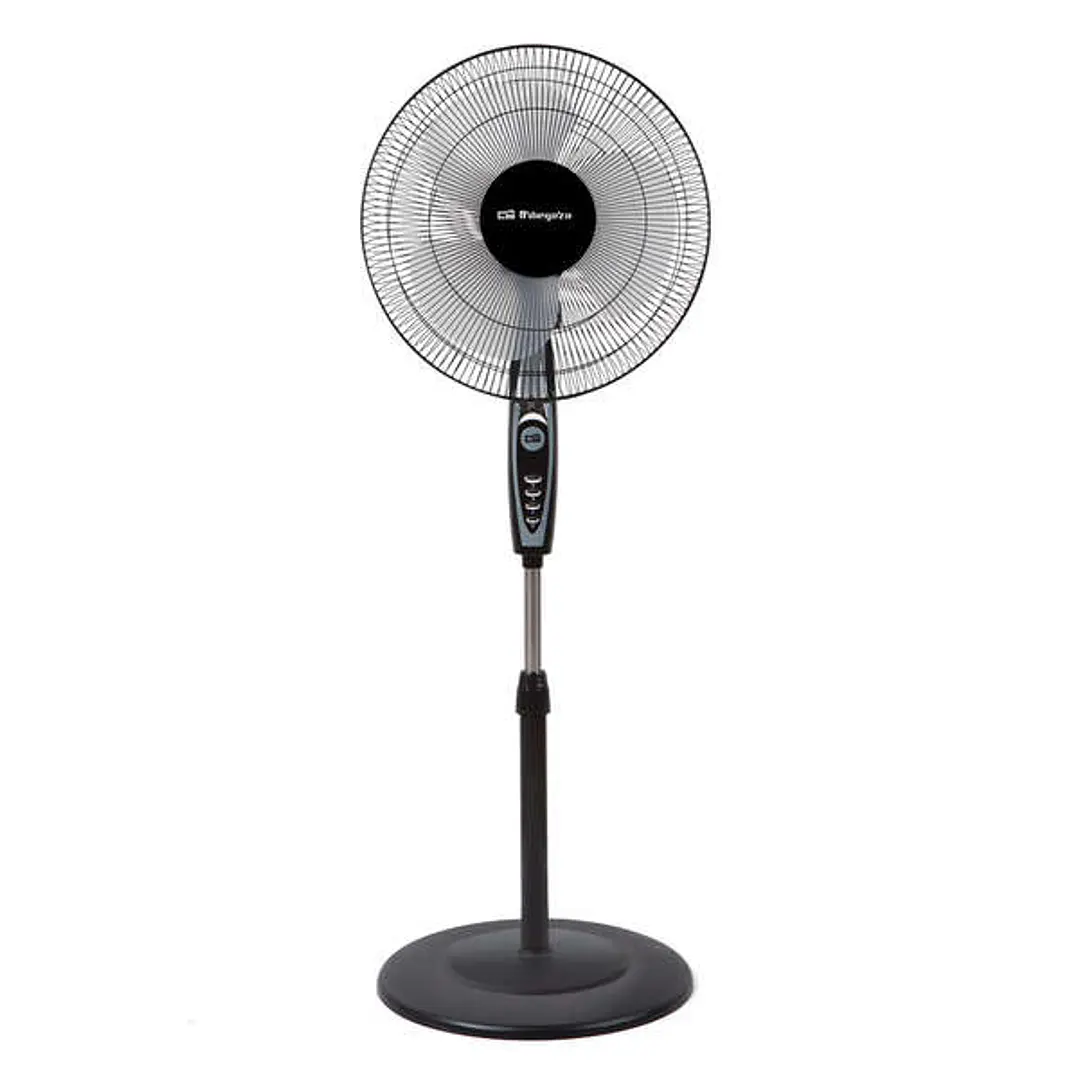 Orbegozo SF 0148 Ventilador de Pie - Base Estable - Portatil y Seguro - 3 Velocidades de Ventilacion - Cabezal Oscilante - Potente y Silencioso 1