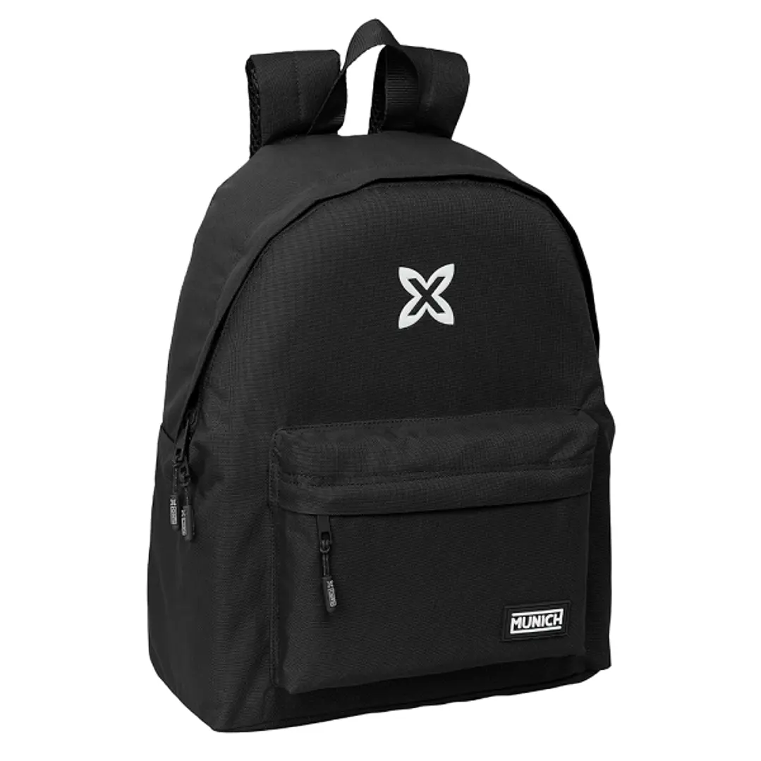 Safta Munich Basicos Mochila - Asa de Mano - 33x42x15cm - Color Negro 1