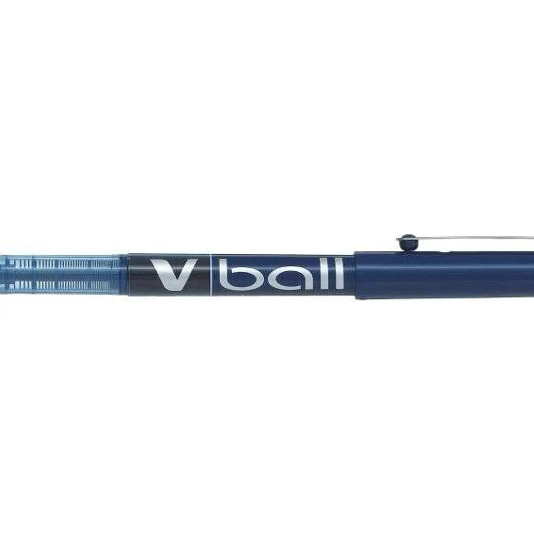 Pilot Boligrafo de tinta liquida V Ball 07 Rollerball - Punta de bola redonda 0.7mm - Trazo 0.5mm - Color Azul 1