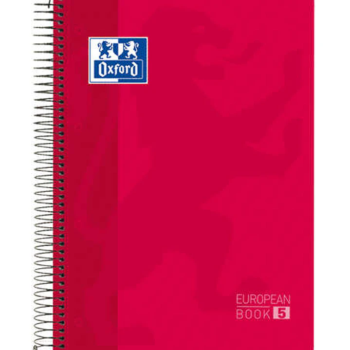 Oxford School Classic A4+ Europeanbook - Tapa Extradura - 50% Hojas Gratis - 5x5 - 120 Hojas 1