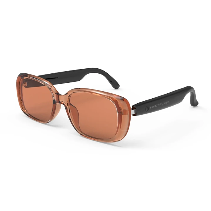 Energy Sistem Urban Music Amber Gafas Bluetooth - Cristales Polarizados con Proteccion UV400 Superior y Anti Luz Azul - Reproduccion de Musica - Micro 1