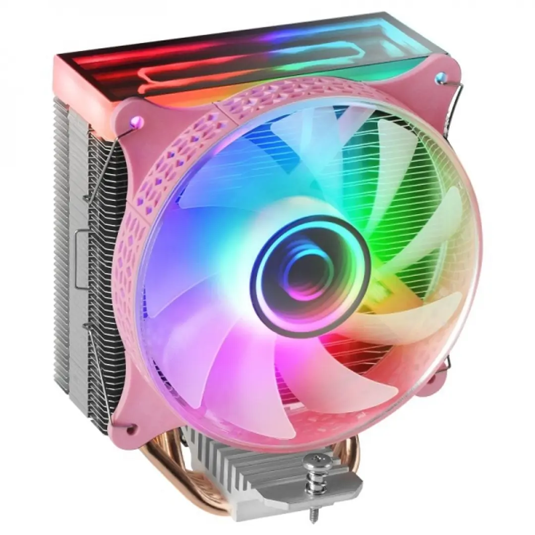 Mars Gaming MCPU-VR Disipador CPU - Soporta hasta 180W TDP - Doble Espejo Infinito ARGB - Multisocket Universal - Enfriamiento Silencioso PWM - Color  1