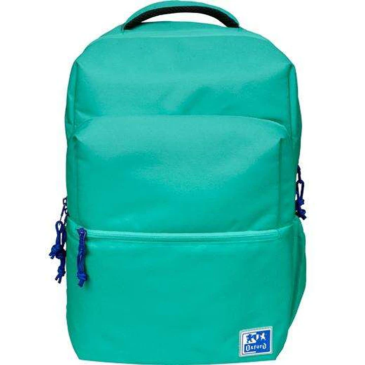 Oxford B-Ready Mochila Escolar - Tirantes Acolchados y Ajustables - Tamaño 42x30x15cm - Color Turquesa 1