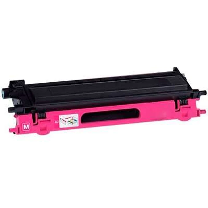Brother TN135/TN130 Magenta Cartucho de Toner Generico - Reemplaza TN135M/TN130M 1