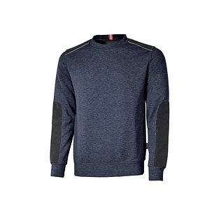 Upower Ryke Sudadera Cepillada Cuello Redondo - Talla XL - Bolsillo Antebrazo, Refuerzos Antidesgaste, Elementos Reflectantes, Proteccion DPI1 - Color