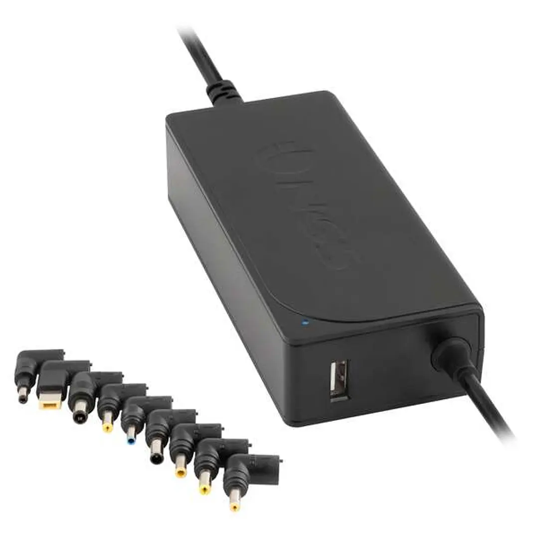 NGS Cargador Universal Automatico para Portatil 70W - 1x USB 2.0 - 9 Adaptadores 1