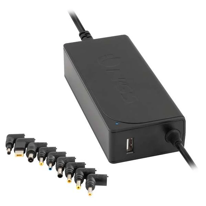 NGS Cargador Universal Automatico para Portatil 70W - 1x USB 2.0 - 9 Adaptadores 1