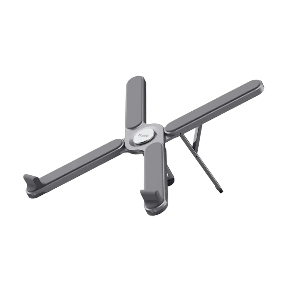 Trust Macy Soporte Plegable para Portatiles - Soporta Hasta 20Kg - Portatiles Hasta 17.3