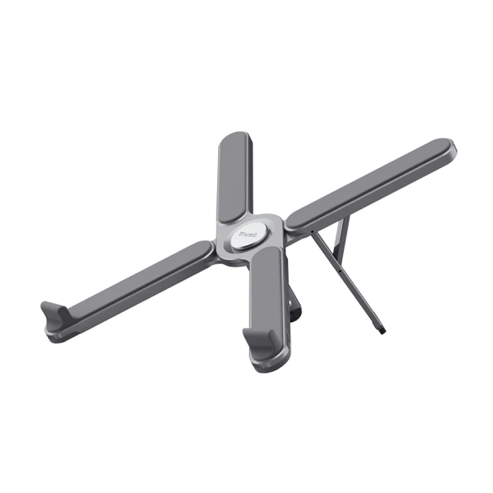 Trust Macy Soporte Plegable para Portatiles - Soporta Hasta 20Kg - Portatiles Hasta 17.3