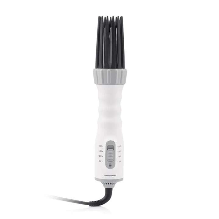 Innovagoods Dryple Cepillo 3 en 1 - Potencia 550W - Cable Giratorio 225cm - Temperatura Regulable - Multifuncion - Revestimiento Ceramico - 6x30cm - C 1