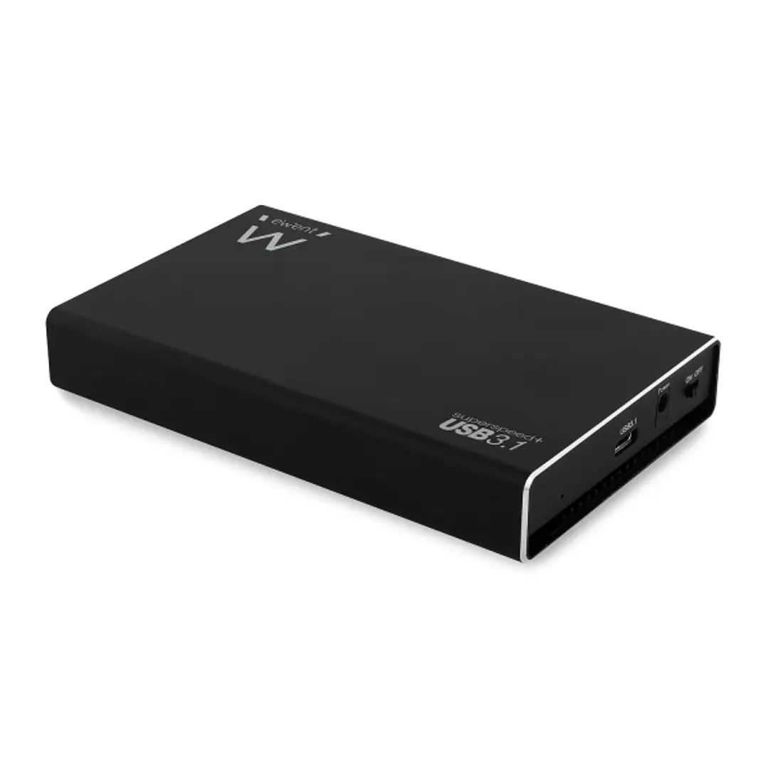 Ewent Carcasa Externa para HDD/SSD - USB-C 3.2 Gen2 - Aluminio - SSD/HDD de 2.5