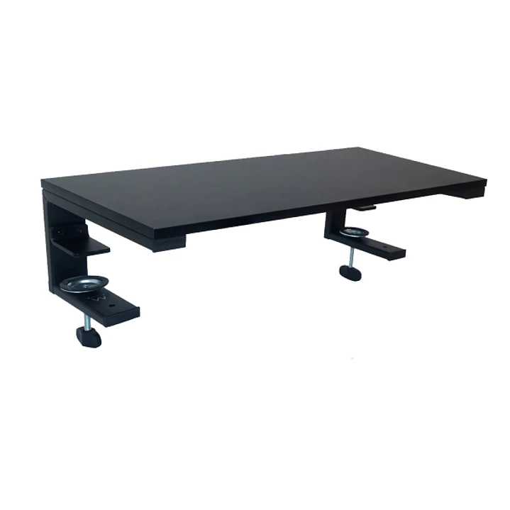 Ewent Soporte Elevador para Monitor - Sujeccion con Abrazadera - Grosor Tablero Maximo 50.8mm - Peso Maximo 20kg - Color Negro 1