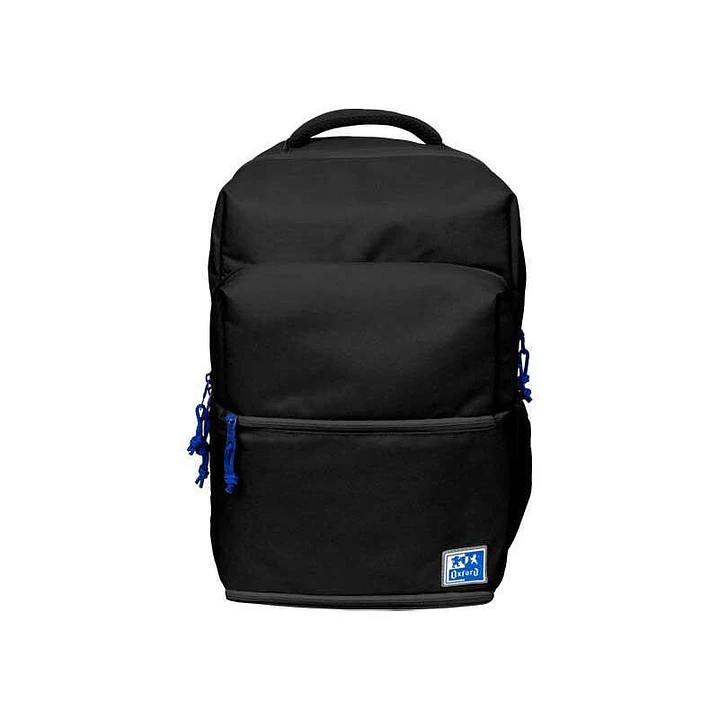 Oxford +LB B-Out Mochila Escolar - Compartimento Isotermico - Cremallera Expandible - Tirantes Acolchados y Ajustables - Tamaño 42x30x15-20cm - Color  1