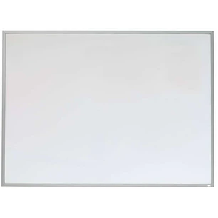 Nobo Pizarra Blanca Magnetica Pequeña con Marco de Aluminio 585x430mm - Borrado en Seco - Almohadillas Adhesivas - Ideal para Oficinas y Espacios Fami
