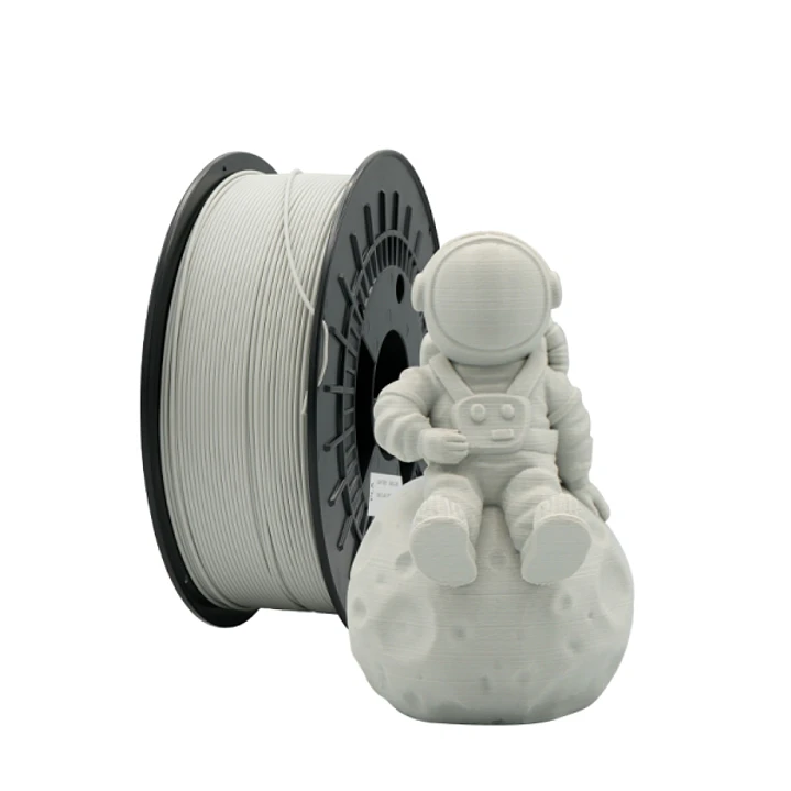 Filamento 3D PLA - Diametro 1.75mm - Bobina 2.5kg - Color Gris 1