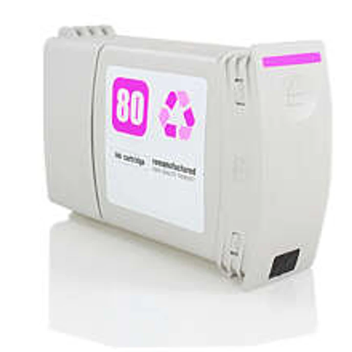 Generico HP 80 Magenta Cartucho de Tinta - Reemplaza C4847A 1