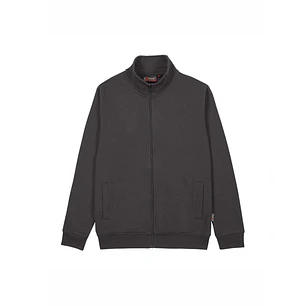 Upower Sotra Sudadera de Trabajo sin Capucha - Talla 4XL - Cremallera, Polialgodon Perchado, Diseño Ergonomico, Puños y Dobladillo Elastico, Bolsillos