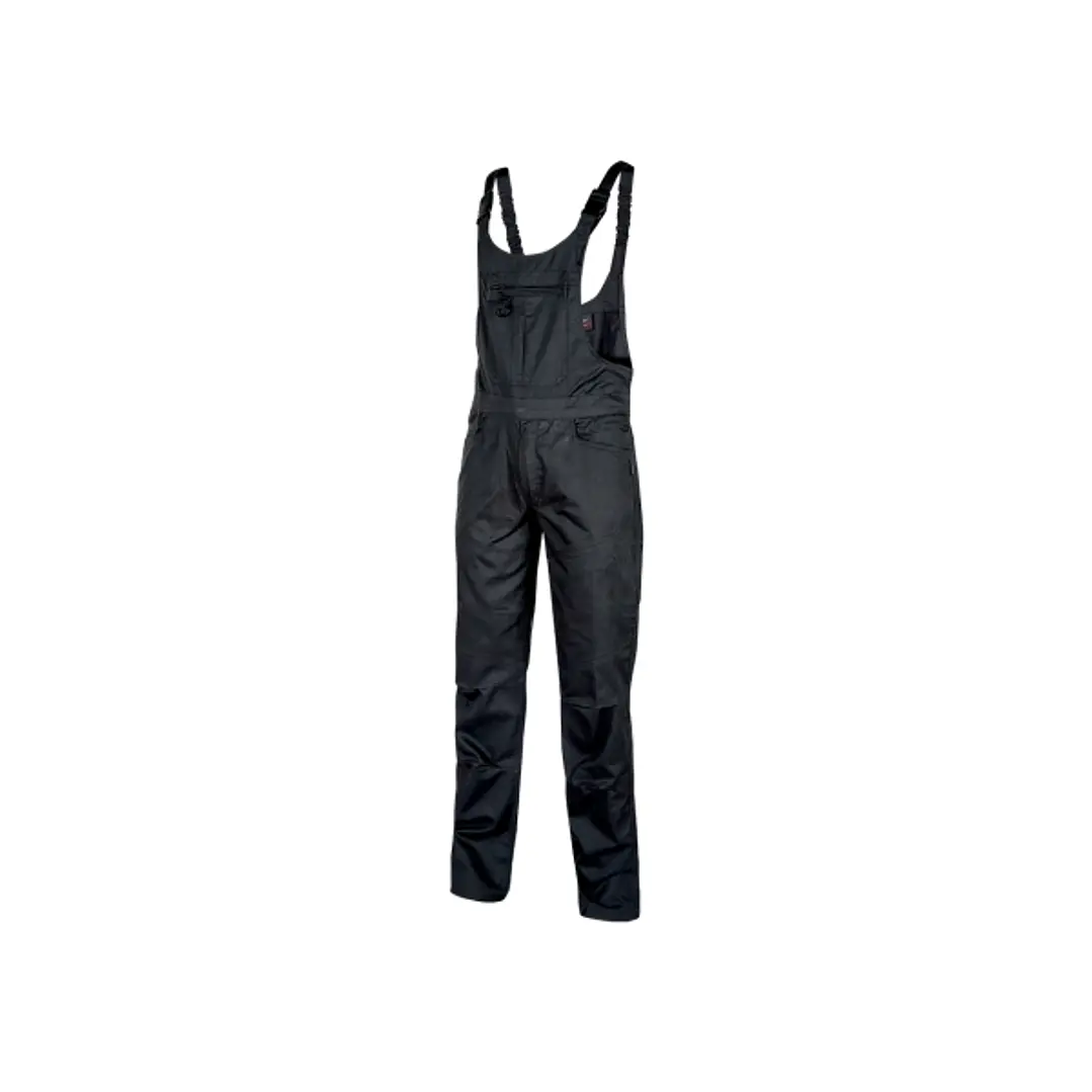 Upower Atene Peto de Trabajo Resistente y Funcional - Talla 4XL - Tejido Poli-Algodon Mechanical Stretch, Multiples Bolsillos con Cierre, Tirantes Aju 1
