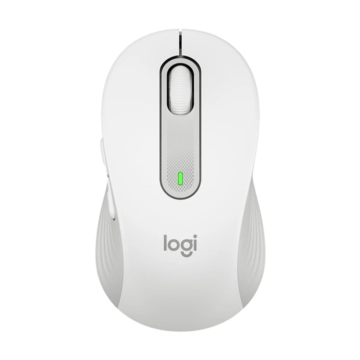 Logitech Signature M650 M Raton Inalambrico USB 2000dpi - 5 Botones - Uso Diestro - Color Blanco crudo 1