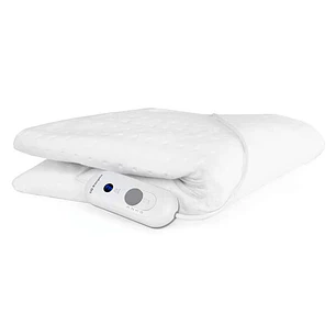 Orbegozo CAH 0850 Calienta Camas Electrico - Calor Persistente - Control Remoto Extraible - Sistema de Calor Extra en Pies - Ajuste al Colchon - Apaga