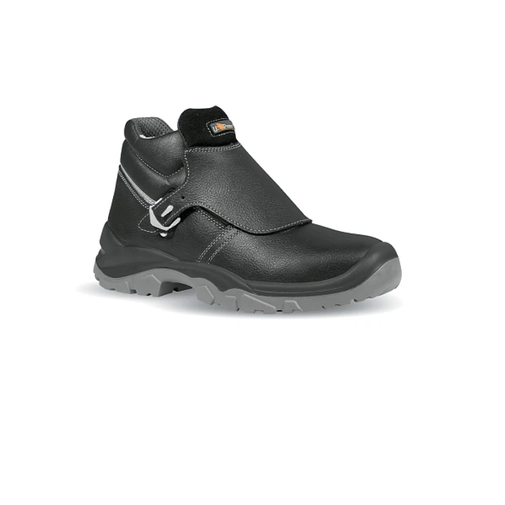 Upower Crocodile L Calzado de Seguridad Altos - Talla 36 - Cuero Impreso Hidrofugo, Puntal en Acero, Antiperforacion, Suela Antideslizante, Proteccion 1