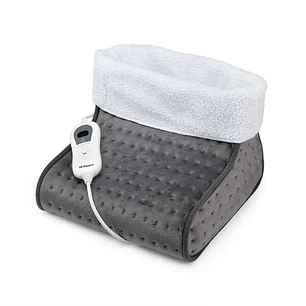 Orbegozo AHB 5000 Calentador de Pies Confort Potencia 100W - 3 Niveles de Potencia - Apagado Automatico - Lavable - Proteccion contra Sobrecalentamien