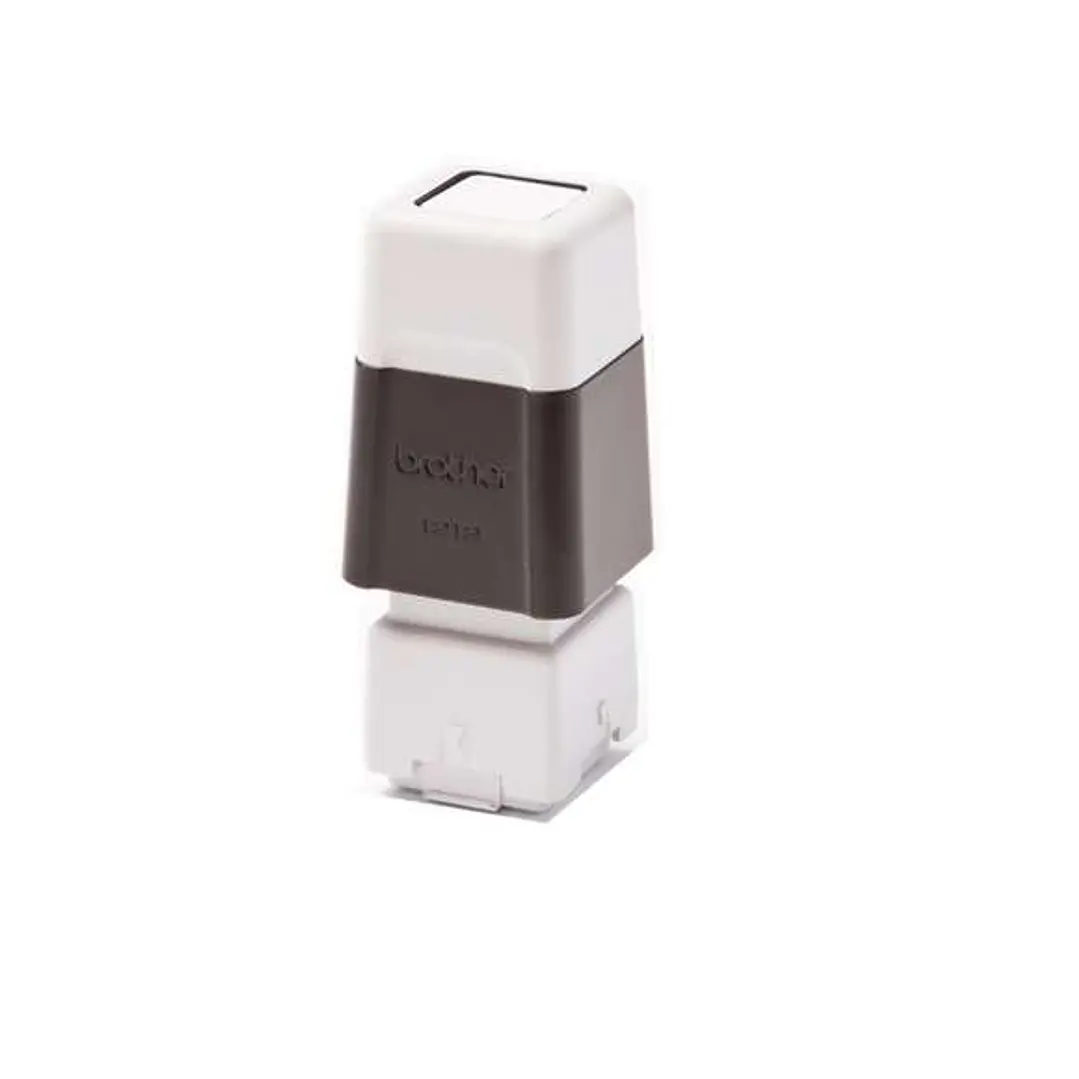Brother PR1212B6P Pack de 6 Monturas de Sellos Originales - 12x12mm - Color Negro 1