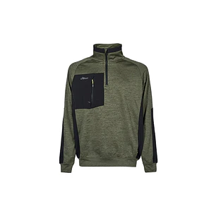 Upower Leeds Sudadera Polar - Talla 3XL - Peso Ligero - Color Verde Oscuro
