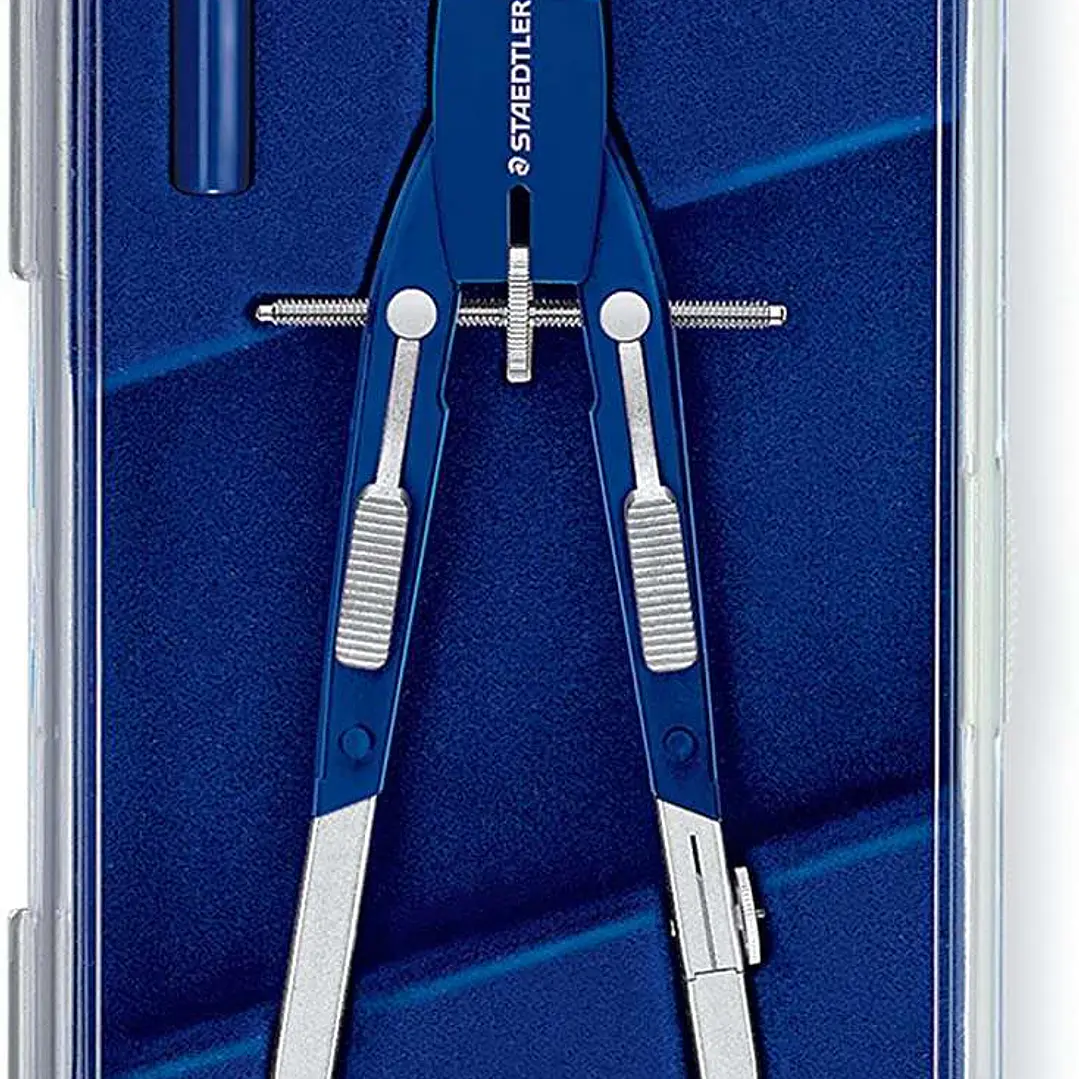 Staedtler Mars 552 01 Compas de Precision - Patas Articuladas - Ajuste Rapido 1