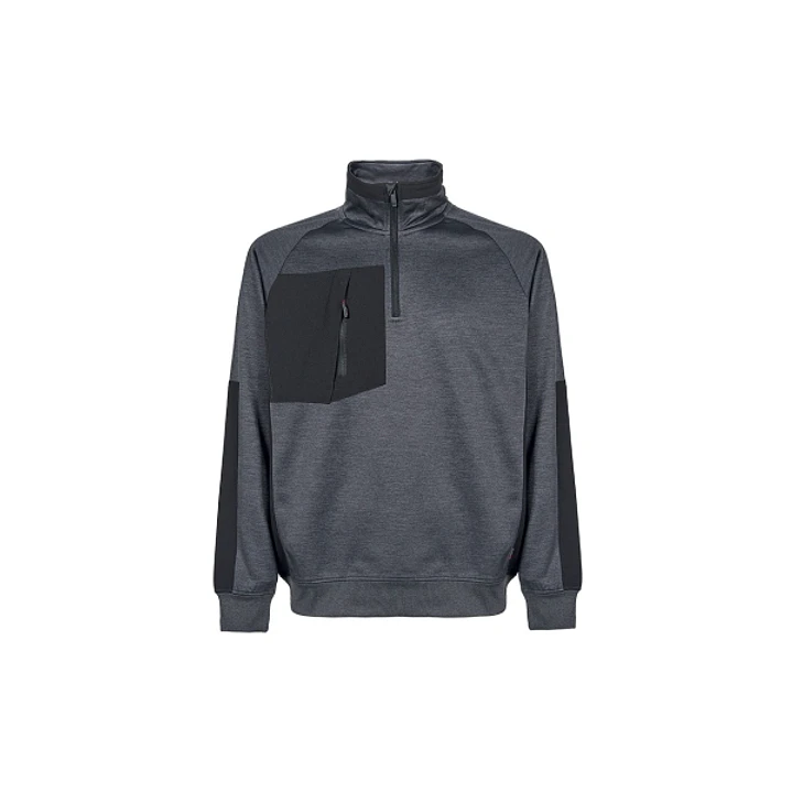 Upower Leeds Sudadera Polar - Talla L - Proteccion Termica - Color Gris Meteorito 1