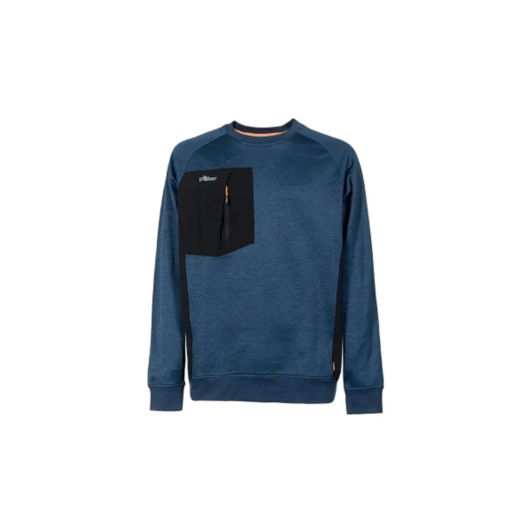 Upower York Sudadera Polar - Talla M - Cuello Redondo, Proteccion Termica, Peso Ligero - Color Azul Marino 1