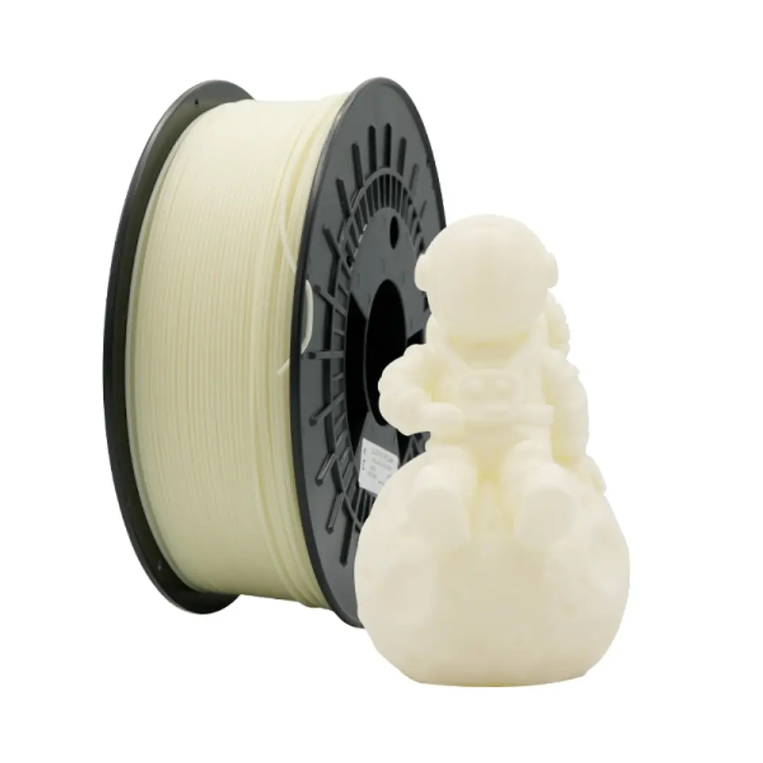 Filamento 3D PLA - Diametro 1.75mm - Bobina 1kg - Color Brillo en la Oscuridad 1