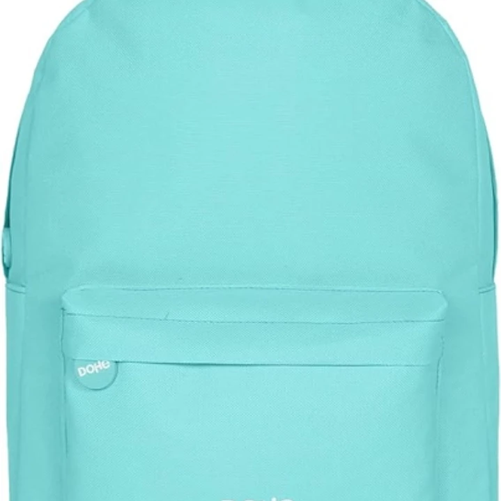 Dohe Daypack Serenity Mochila Escolar - Varios Compartimentos - Asa Superior - Tirantes Acolchados y Ajustables - Fabricada en Poliester - Color Verde 1
