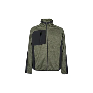 Upower Hull Sudadera Polar - Talla L - Tipo Cremallera Zip, Peso Ligero - Color Verde Oscuro
