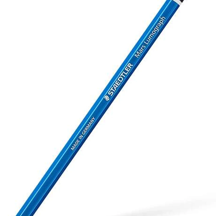 Staedtler Mars Lumograph 100 Lapiz de Grafito Hexagonal - Mina 9B - Resistencia a la Rotura - Madera de Bosques Sostenibles 1