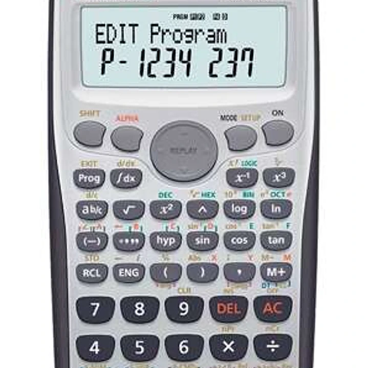 Casio FX-3650PII Calculadora Programable de Sobremesa - Pantalla de 2 Lineas - 279 Funciones - 360 Pasos de Programacion - Alimentacion con Pilas y So 1